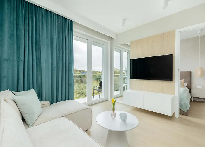 Stylish In Kolobrzeg With Air Conditioning And Parking By Renters *