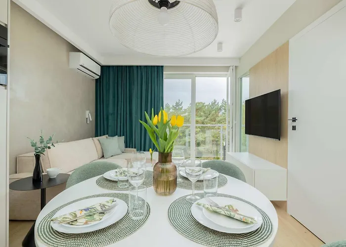 Stylish In Kolobrzeg With Air Conditioning And Parking By Renters